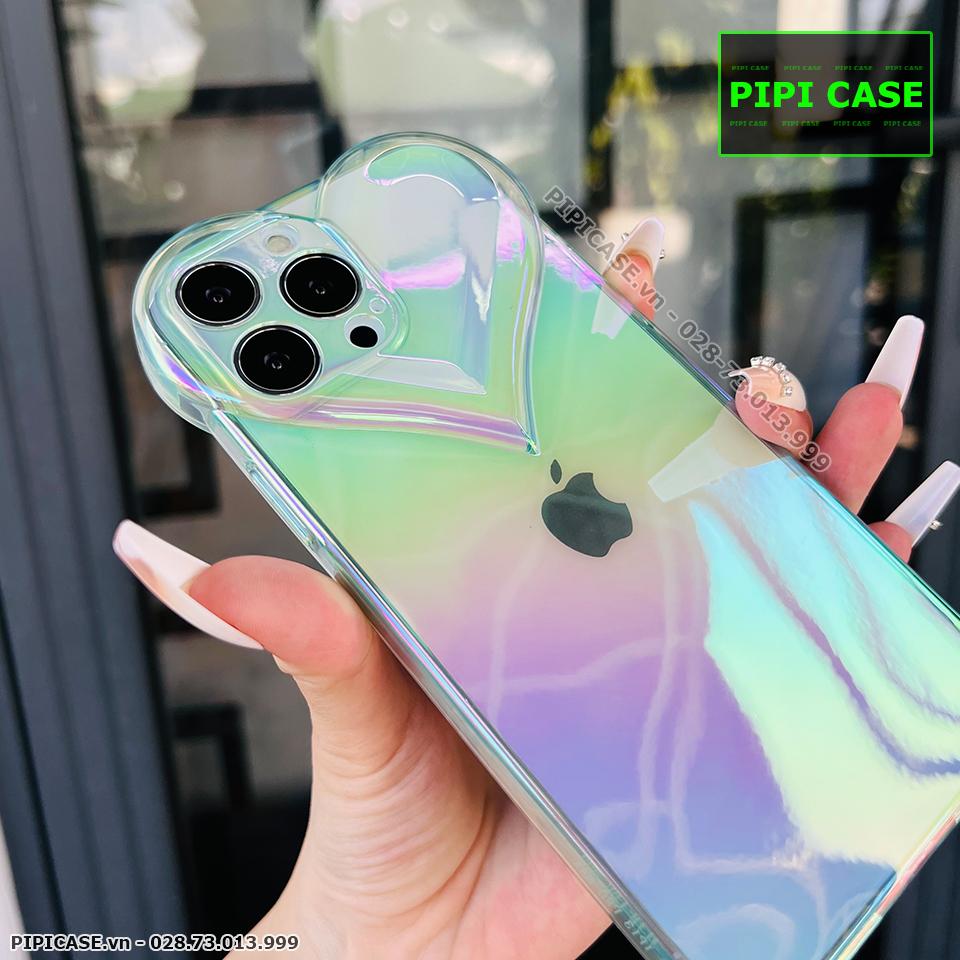 Ốp Lưng iPhone 13 Pro Max - Ruby - Xanh