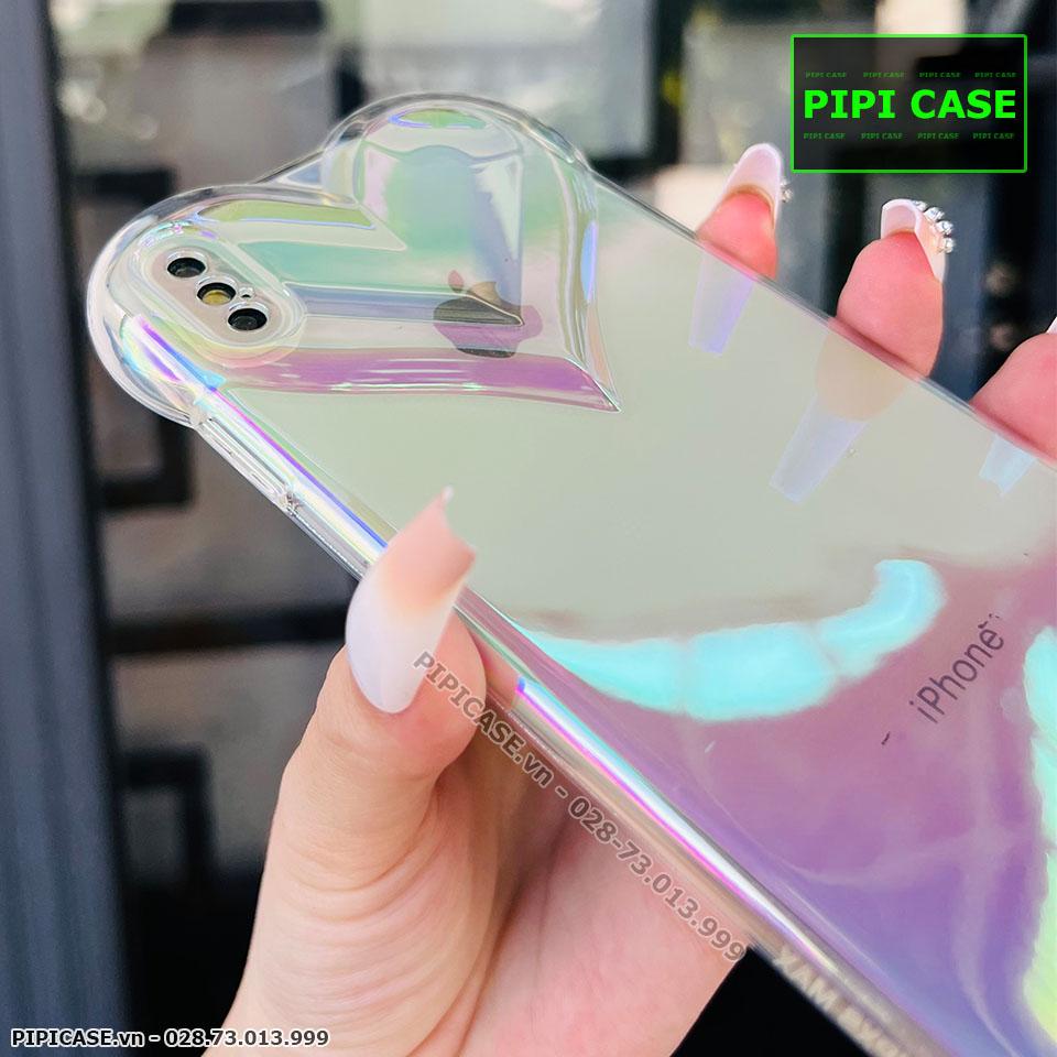 Ốp Lưng iPhone XS Max - Ruby - Trắng