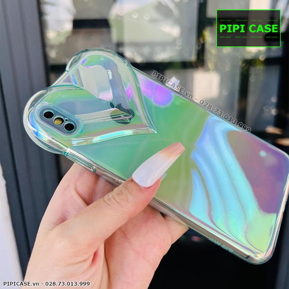 Ốp Lưng iPhone XS Max - Ruby - Xanh