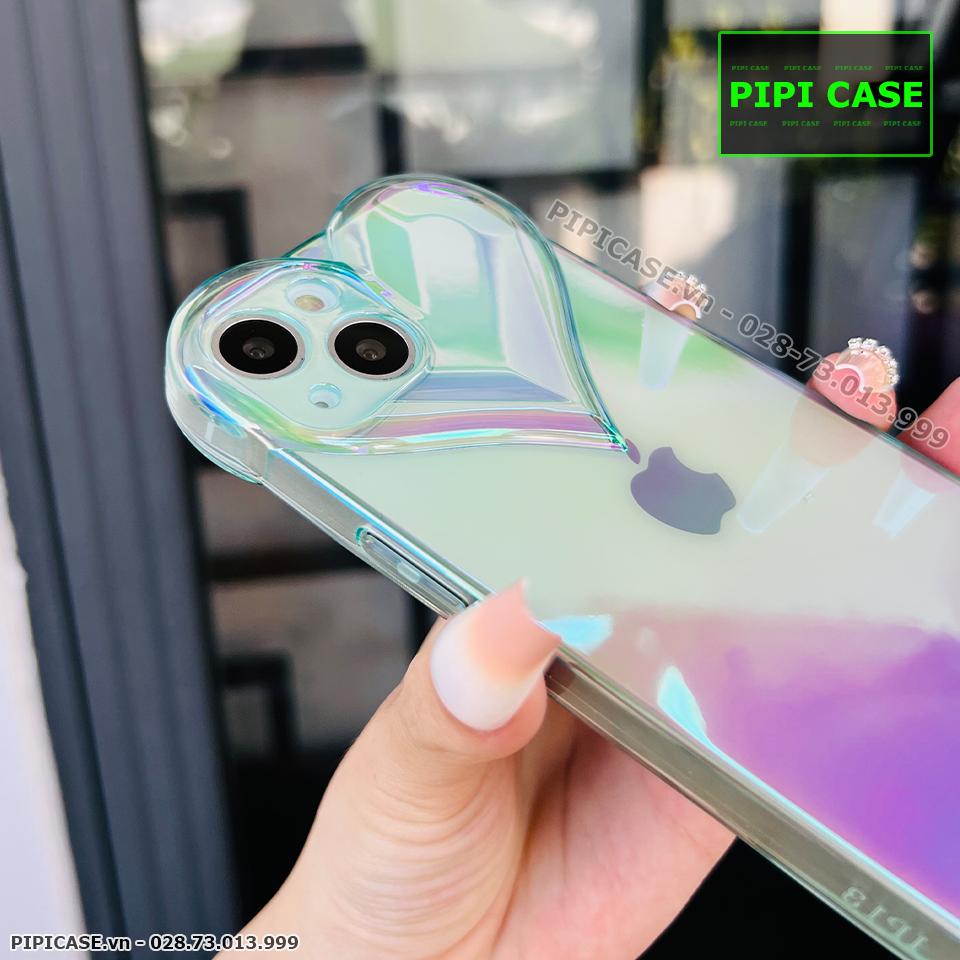 Ốp Lưng iPhone 13 - Ruby - Xanh