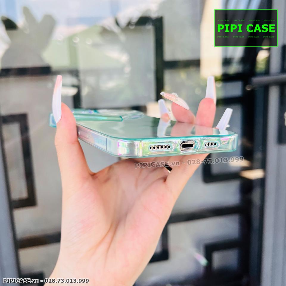 Ốp Lưng iPhone 12 Pro Max - Ruby - Xanh