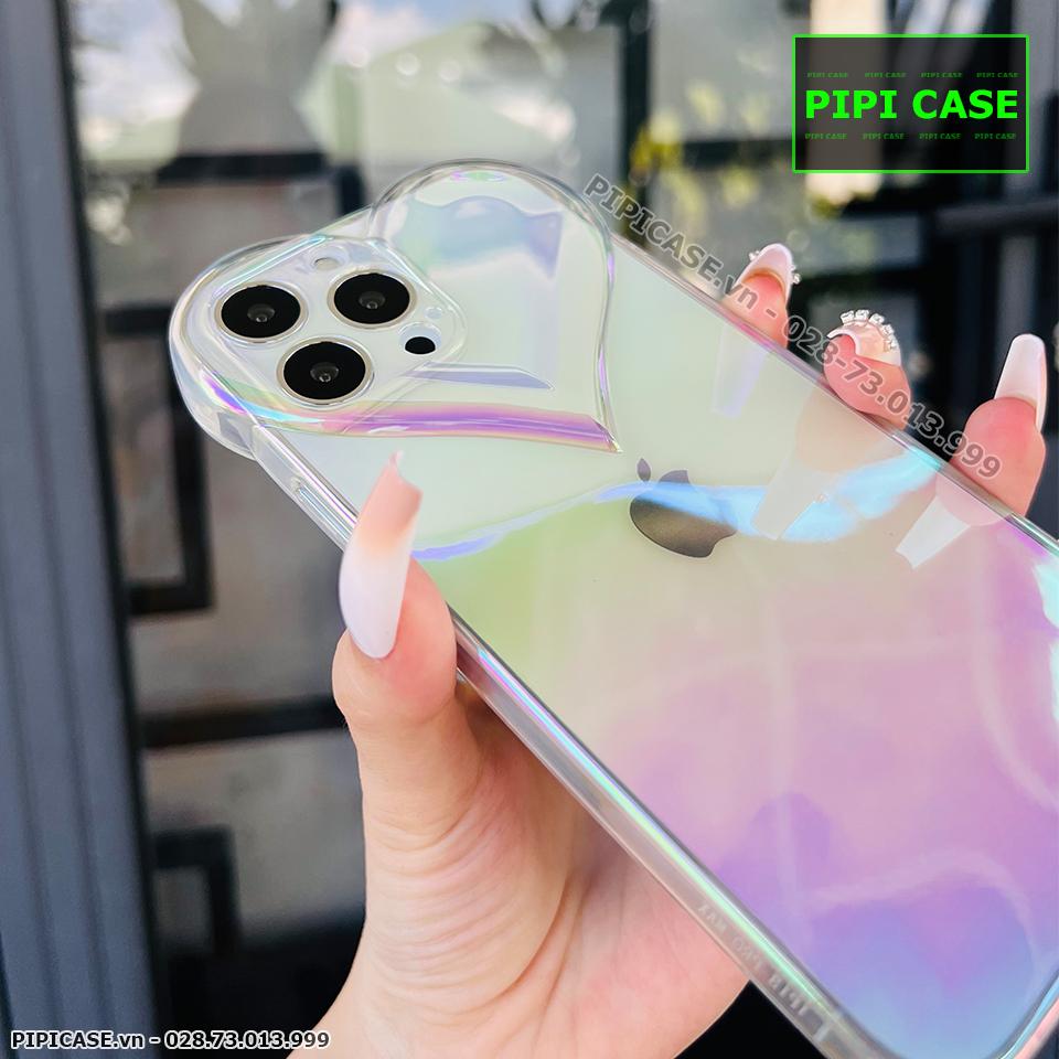 Ốp Lưng iPhone 13 Pro Max - Ruby - Trắng