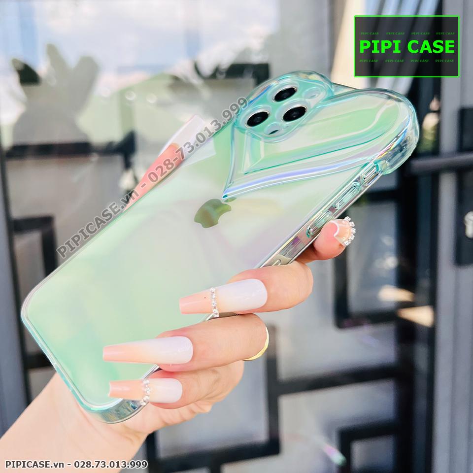 Ốp Lưng iPhone 12 Pro Max - Ruby - Xanh