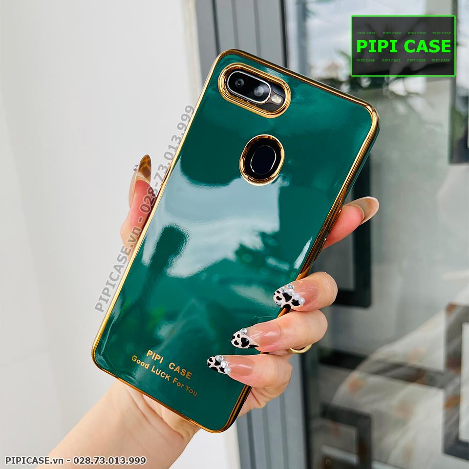 Ốp Lưng Oppo F9 - Royal - Xanh Lá