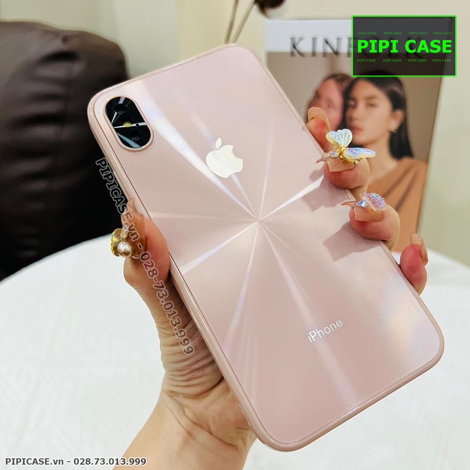Ốp Lưng iPhone X / XS - Calyn - Hồng Đất