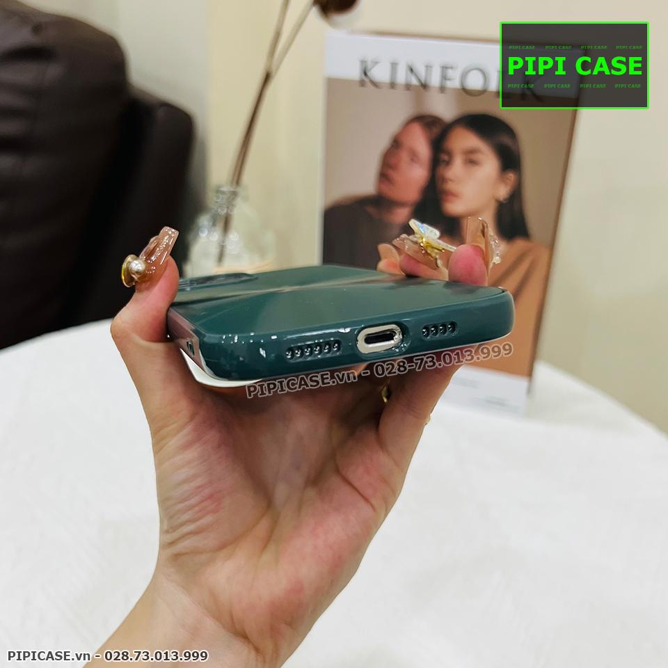 Ốp Lưng iPhone 13 Pro Max - Calyn - Xanh Rêu