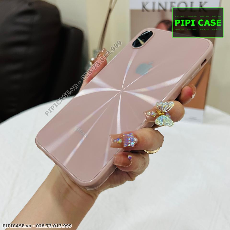 Ốp Lưng iPhone X / XS - Calyn - Hồng Đất