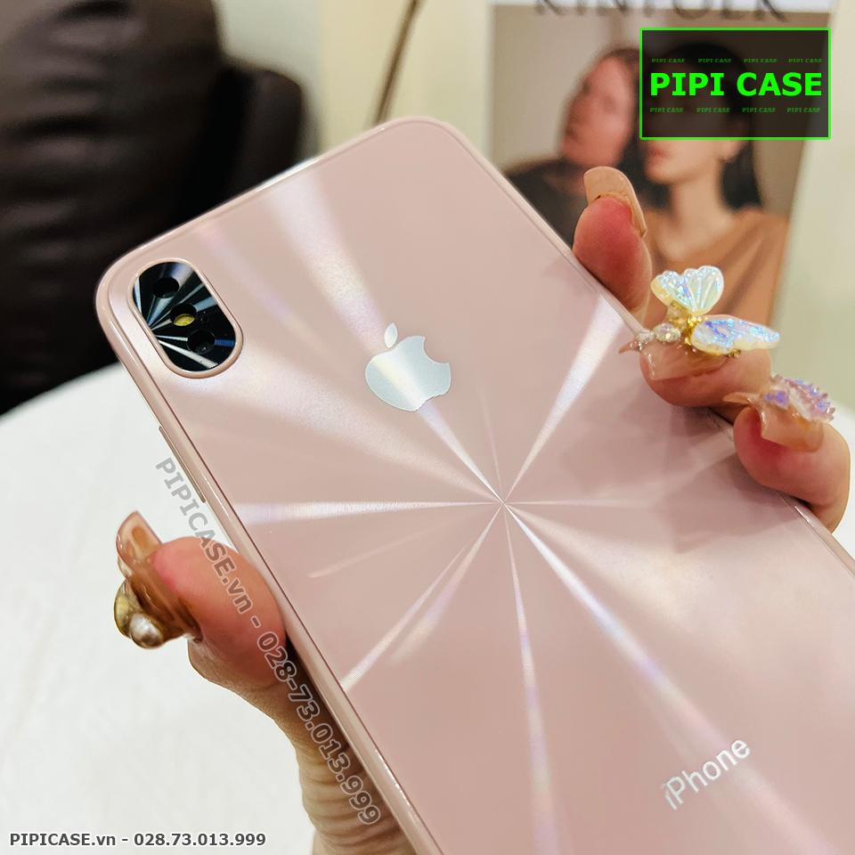 Ốp Lưng iPhone X / XS - Calyn - Hồng Đất