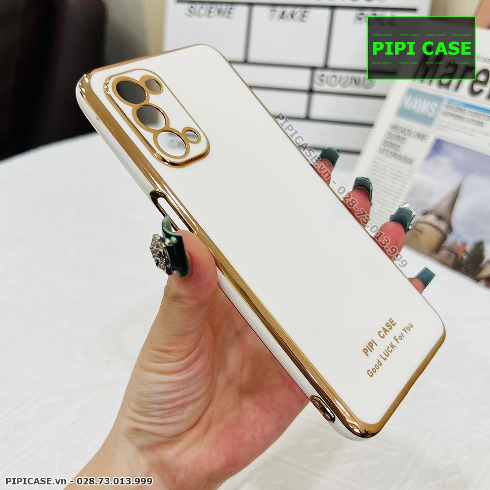 Ốp Lưng Oppo A74 5G - Royal - Trắng