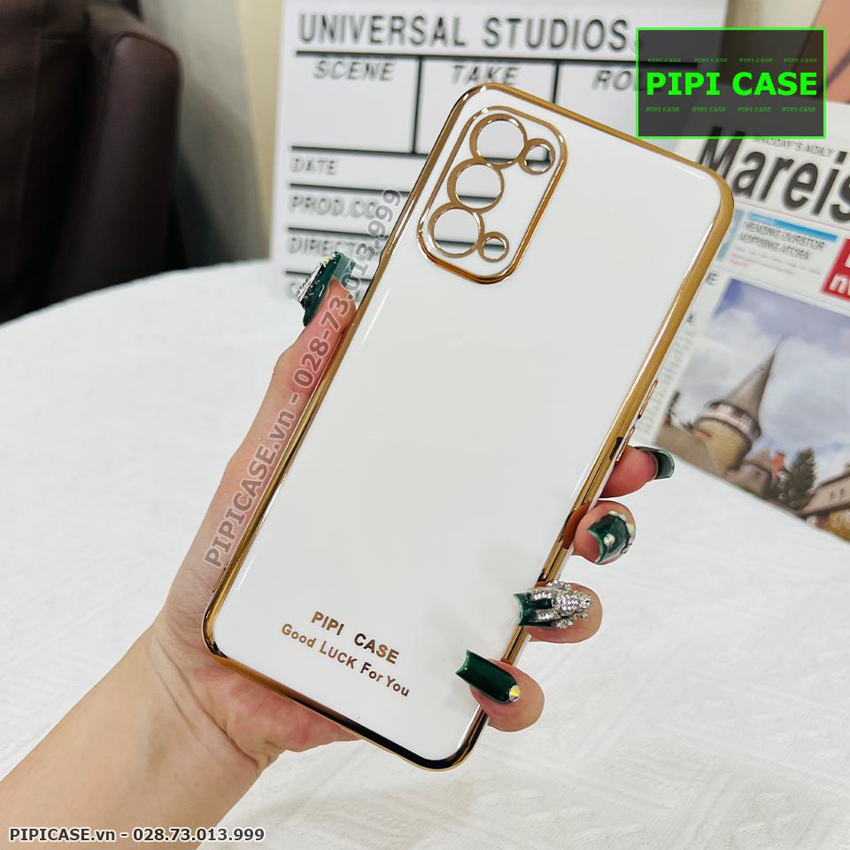 Ốp Lưng Oppo A74 5G - Royal - Trắng