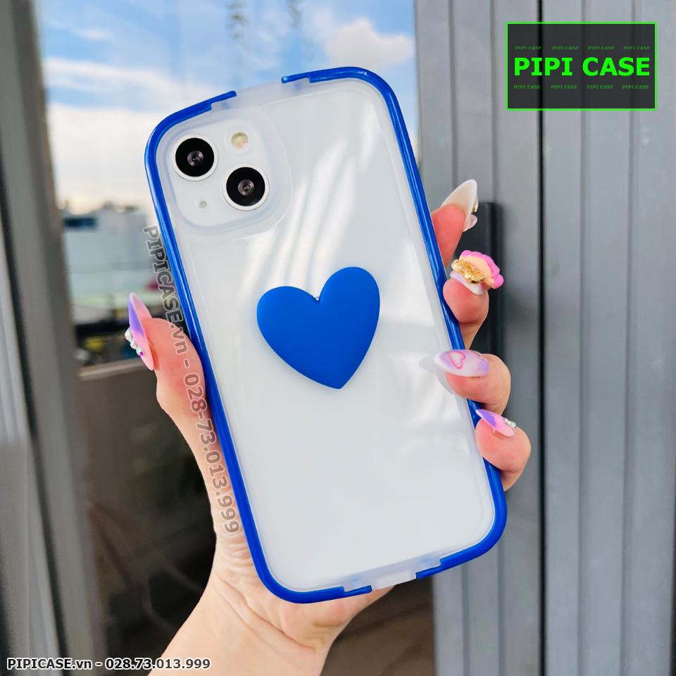 Ốp Lưng iPhone 13 - Young Mi - Xanh Dương