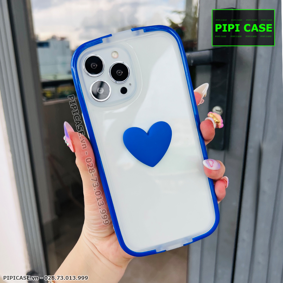Ốp Lưng iPhone 13 Pro Max - Young Mi - Xanh Dương