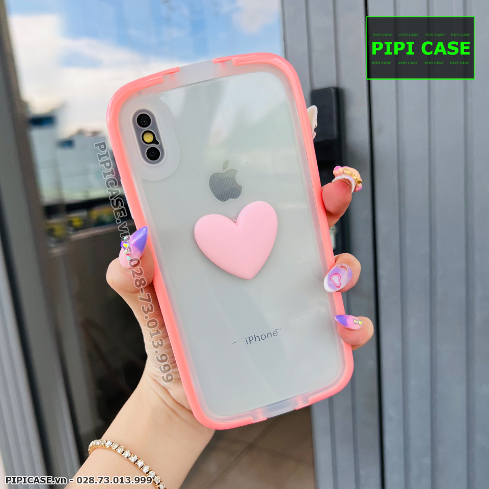 Ốp Lưng iPhone X / XS - Young Mi - Hồng