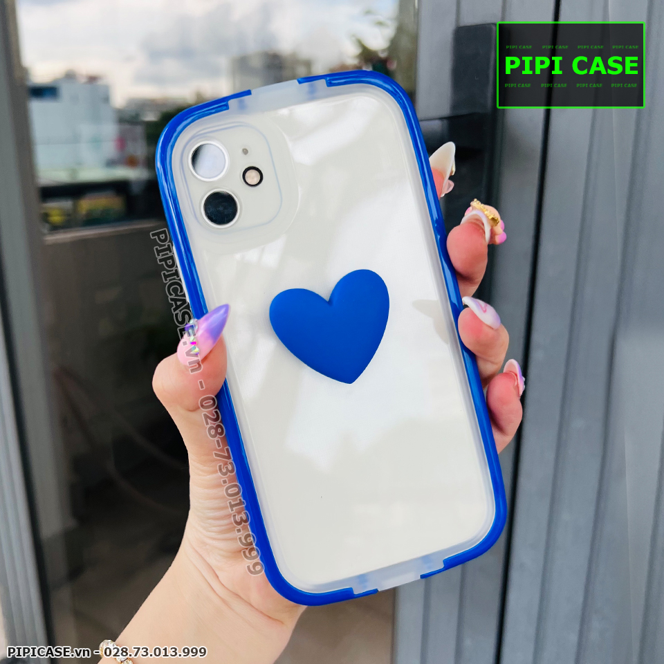 Ốp Lưng iPhone 12 - Young Mi - Xanh Dương