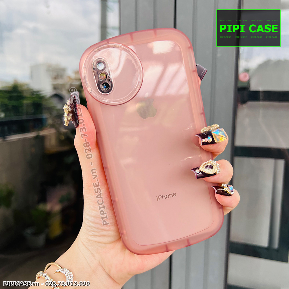 Ốp Lưng iPhone X / XS - Keelin - Hồng