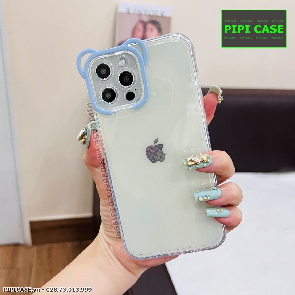 Ốp Lưng iPhone 12 Pro Max - Luna - Xanh Nhạt