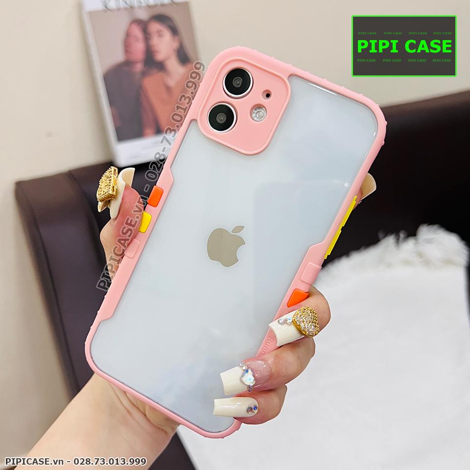 Ốp Lưng iPhone 12 - Running Man - Hồng