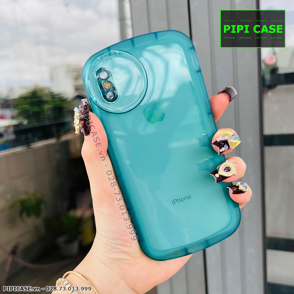 Ốp Lưng iPhone X / XS - Keelin - Xanh