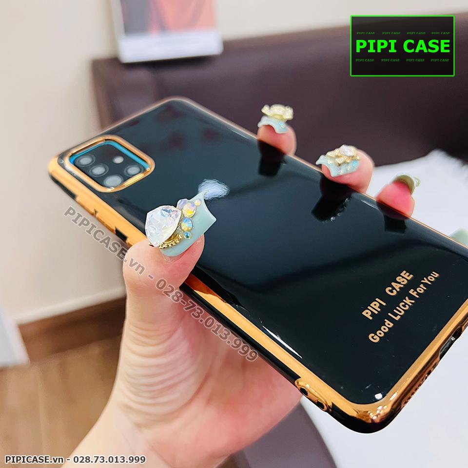 Ốp Lưng Samsung A71 - Royal - Đen