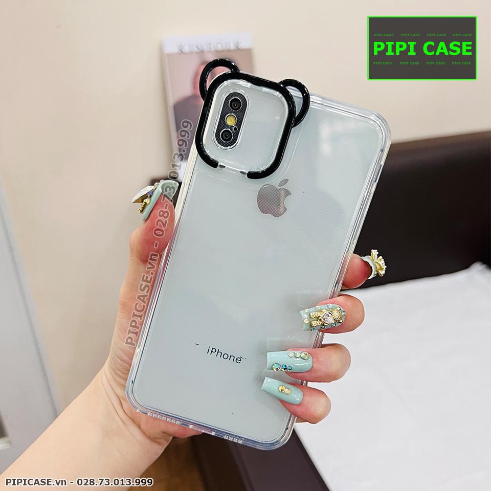 Ốp Lưng iPhone X / XS - Luna - Đen