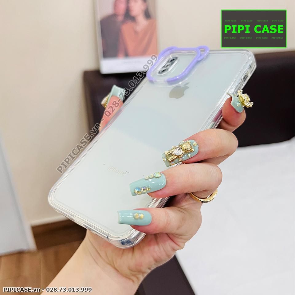 Ốp Lưng iPhone X / XS - Luna - Tím