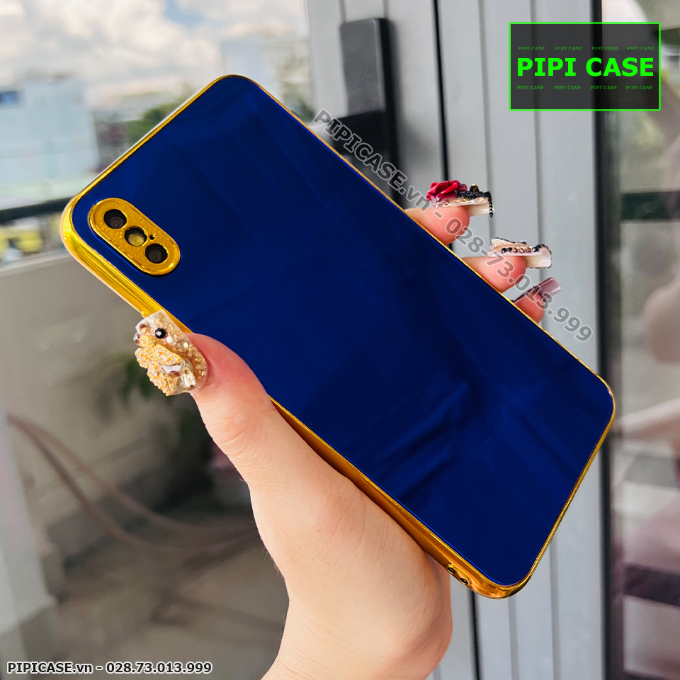Ốp Lưng iPhone X / XS - Alana - Xanh