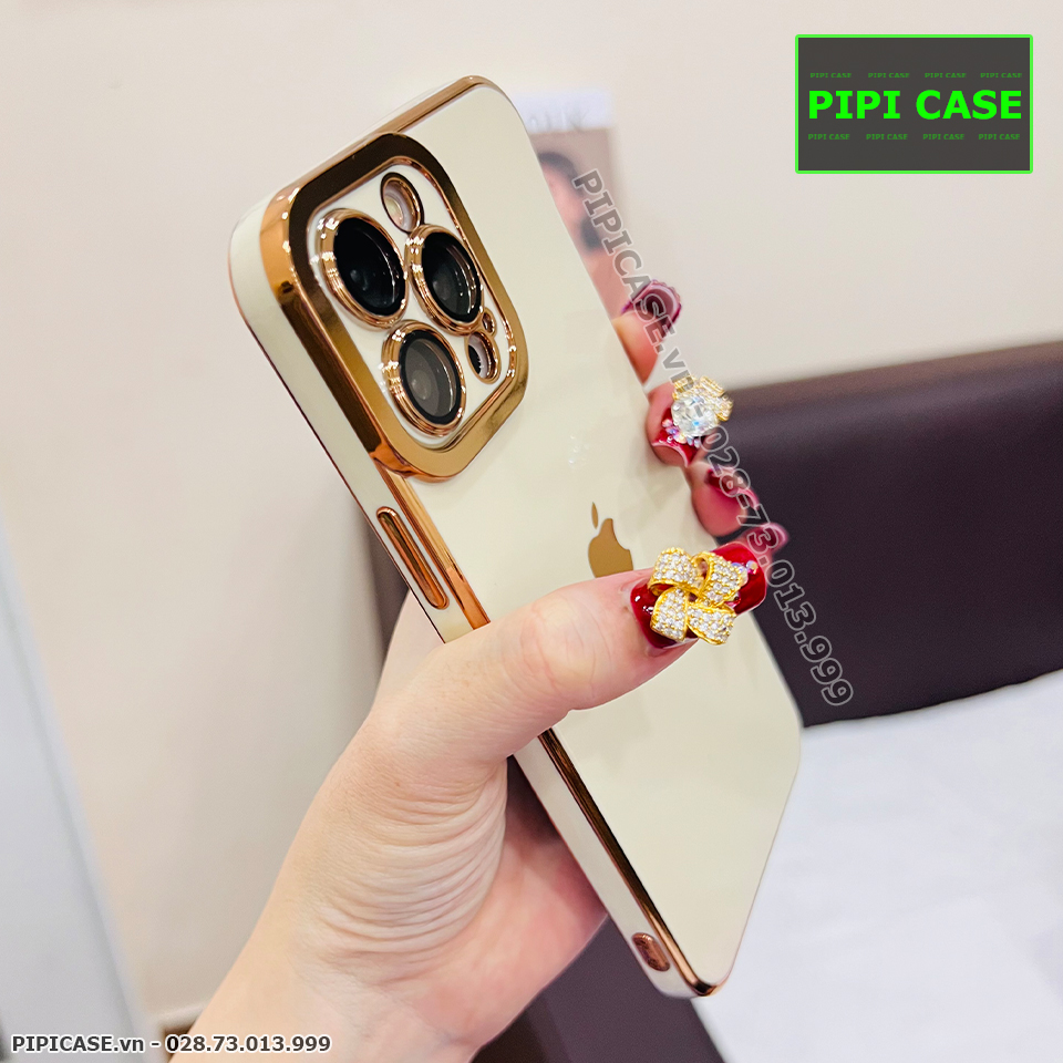 Ốp Lưng iPhone 13 Pro Max - Dylan - Kem