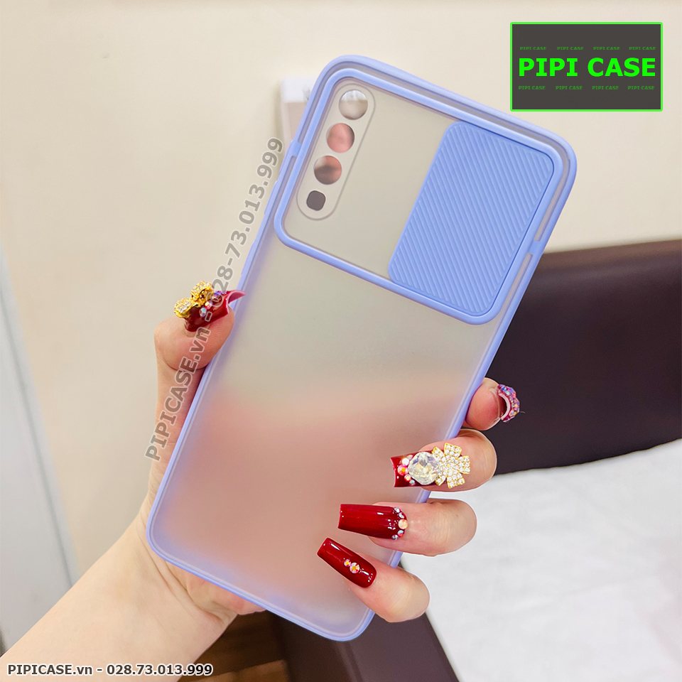 Ốp Lưng Samsung A70 - Pop Eye - Tím