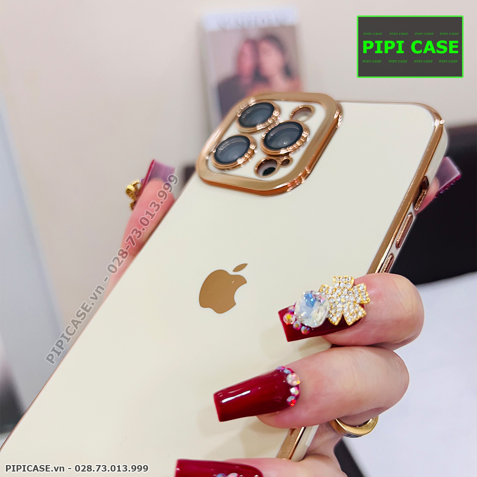 Ốp Lưng iPhone 13 Pro Max - Dylan - Kem