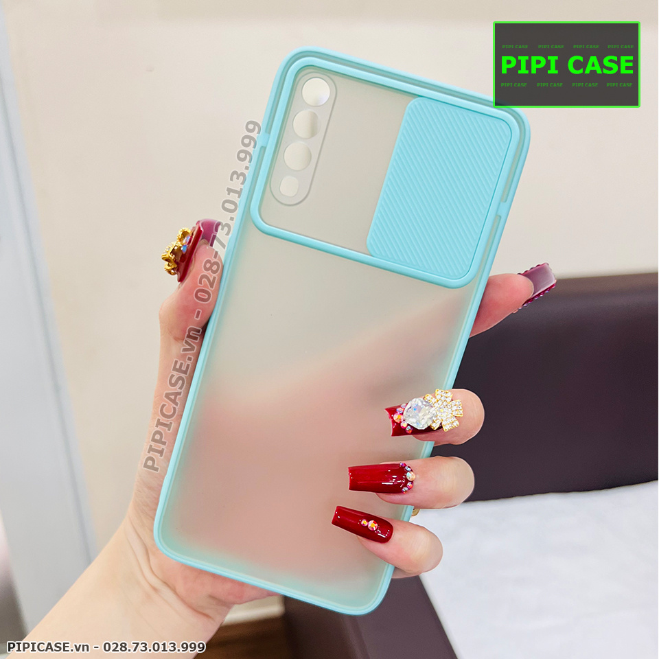 Ốp Lưng Samsung A70 - Pop Eye - Xanh Ngọc