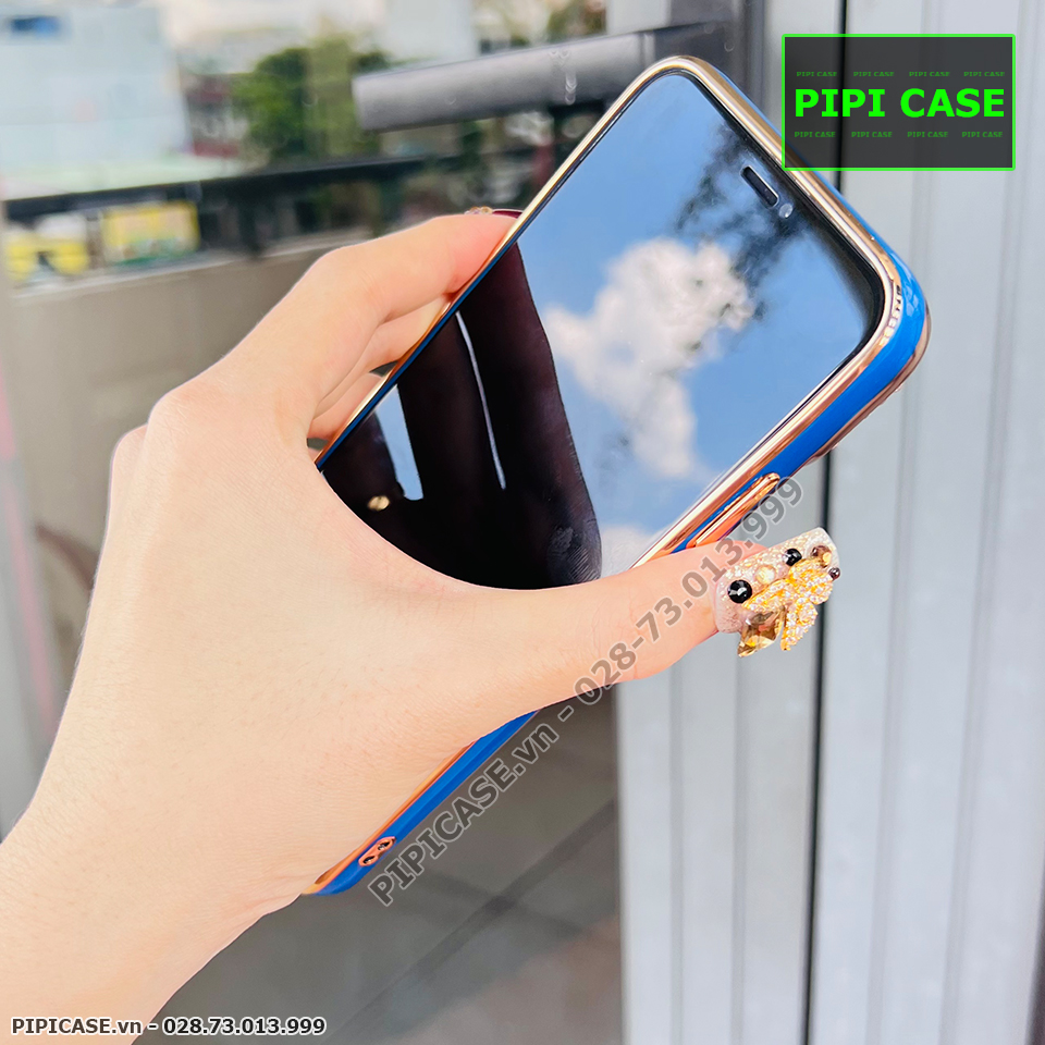 Ốp Lưng iPhone XS Max - Yumi - Xanh Dương