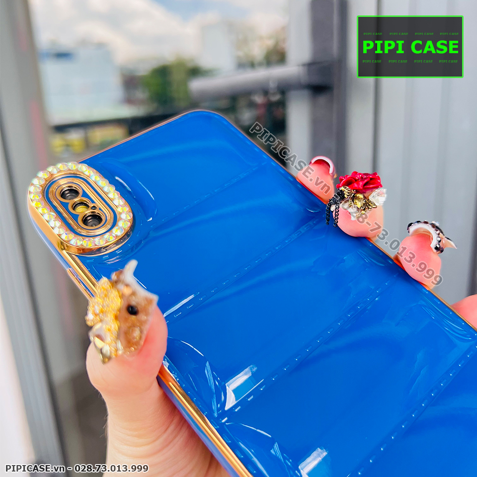 Ốp Lưng iPhone XS Max - Yumi - Xanh Dương