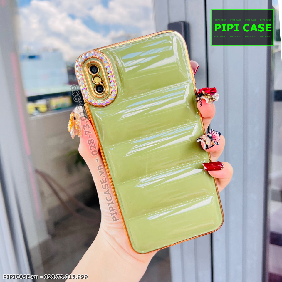 Ốp Lưng iPhone XS Max - Yumi - Xanh Cẩm Thạch