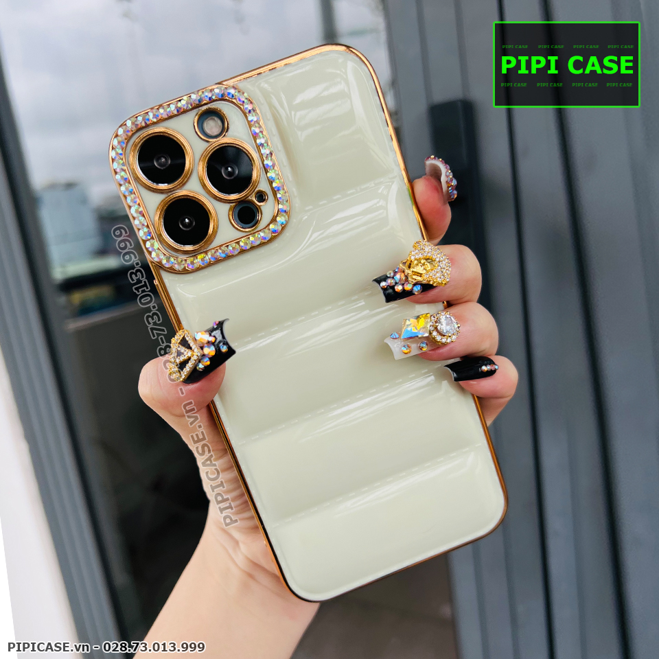 Ốp Lưng iPhone 13 Pro Max - Yumi - Kem