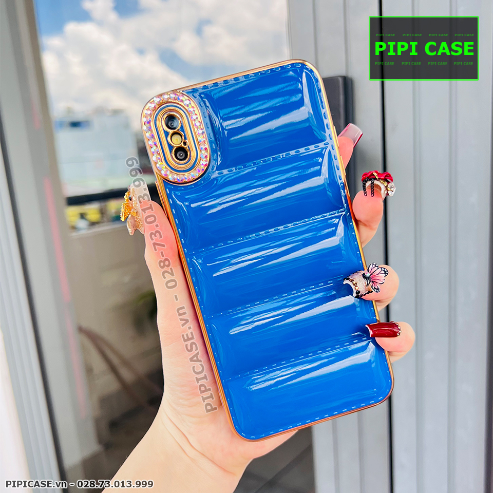 Ốp Lưng iPhone XS Max - Yumi - Xanh Dương