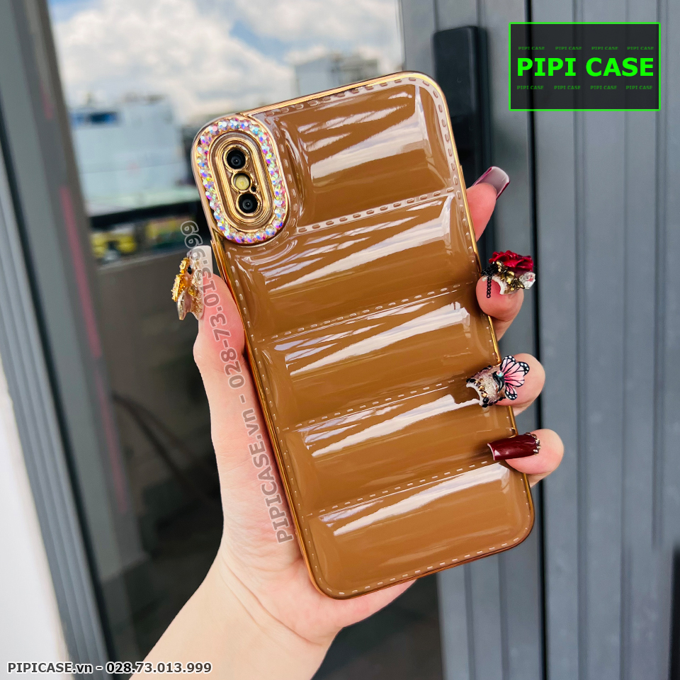 Ốp Lưng iPhone XS Max - Yumi - Nâu