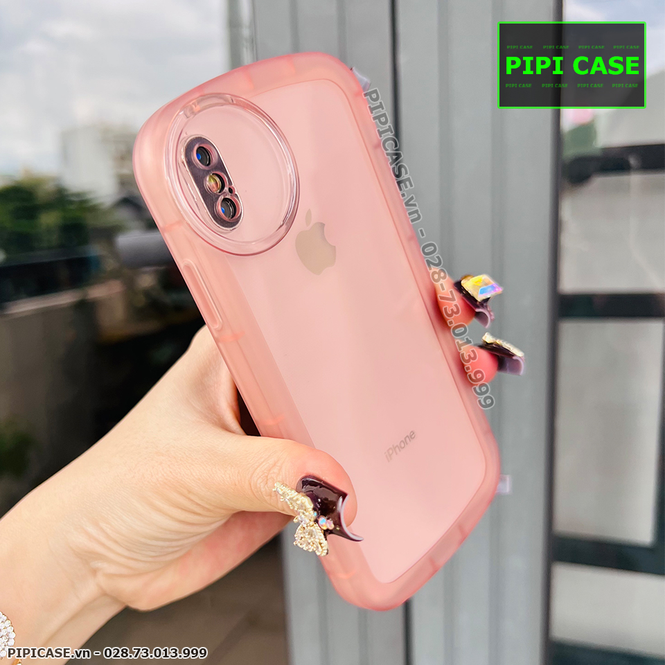 Ốp Lưng iPhone X / XS - Keelin - Hồng