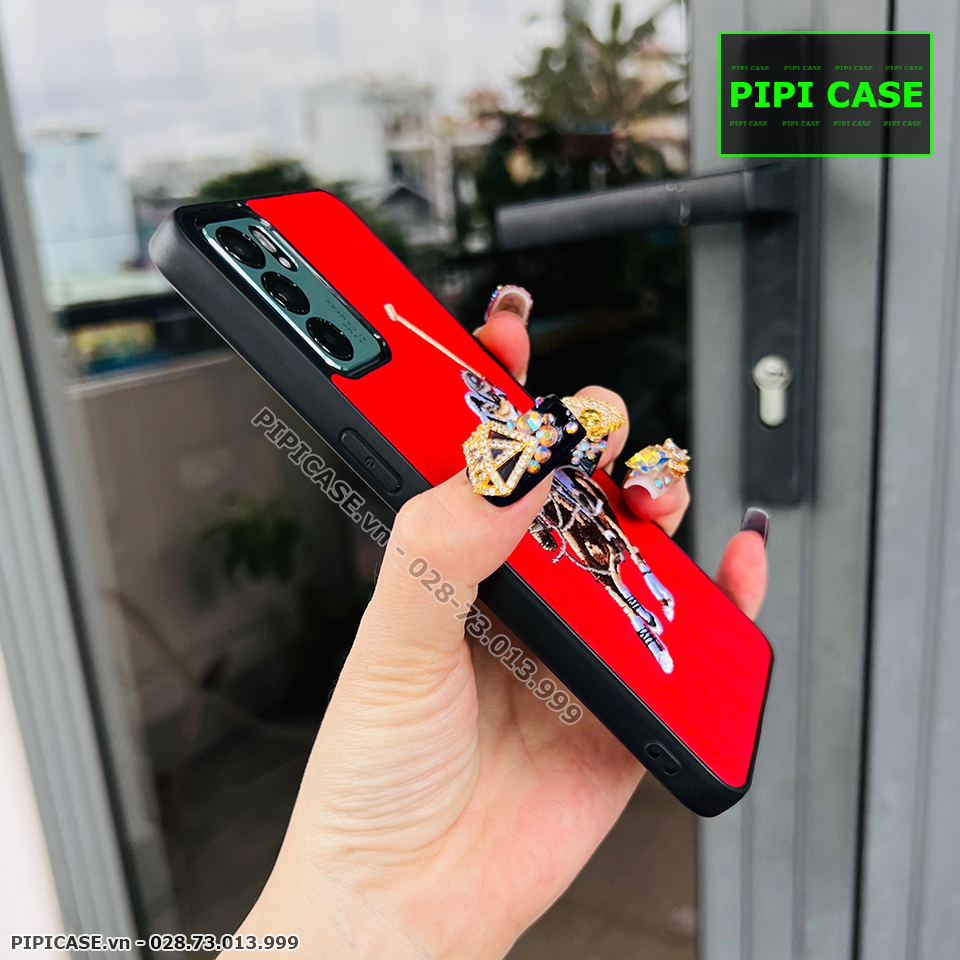 Ốp Lưng Oppo Reno 6 5G - Cohn - Đỏ
