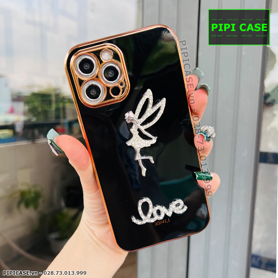 Ốp Lưng iPhone 12 Pro Max - Ellie - Đen
