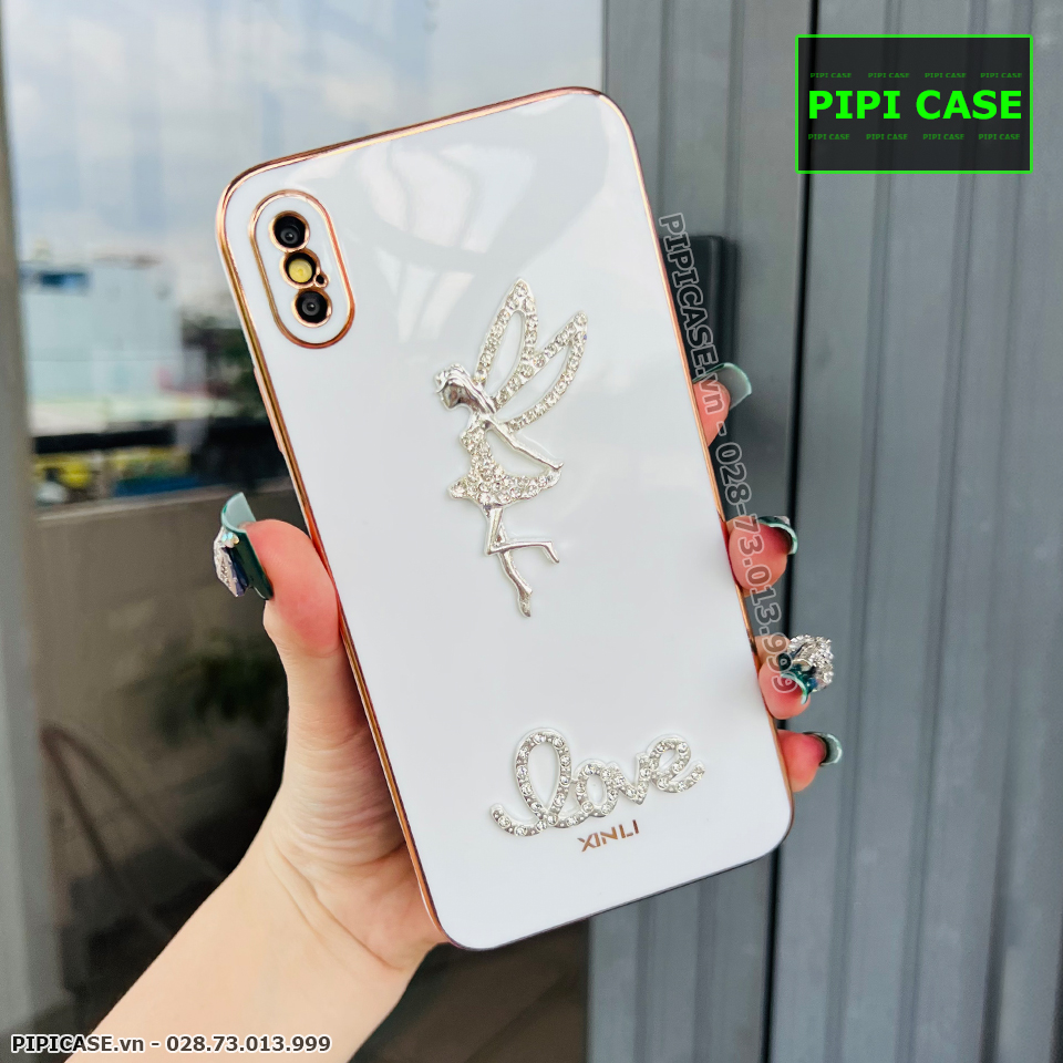 Ốp Lưng iPhone X / XS - Ellie - Trắng