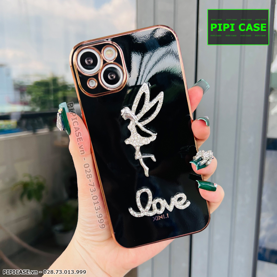 Ốp Lưng iPhone 13 - Ellie - Đen