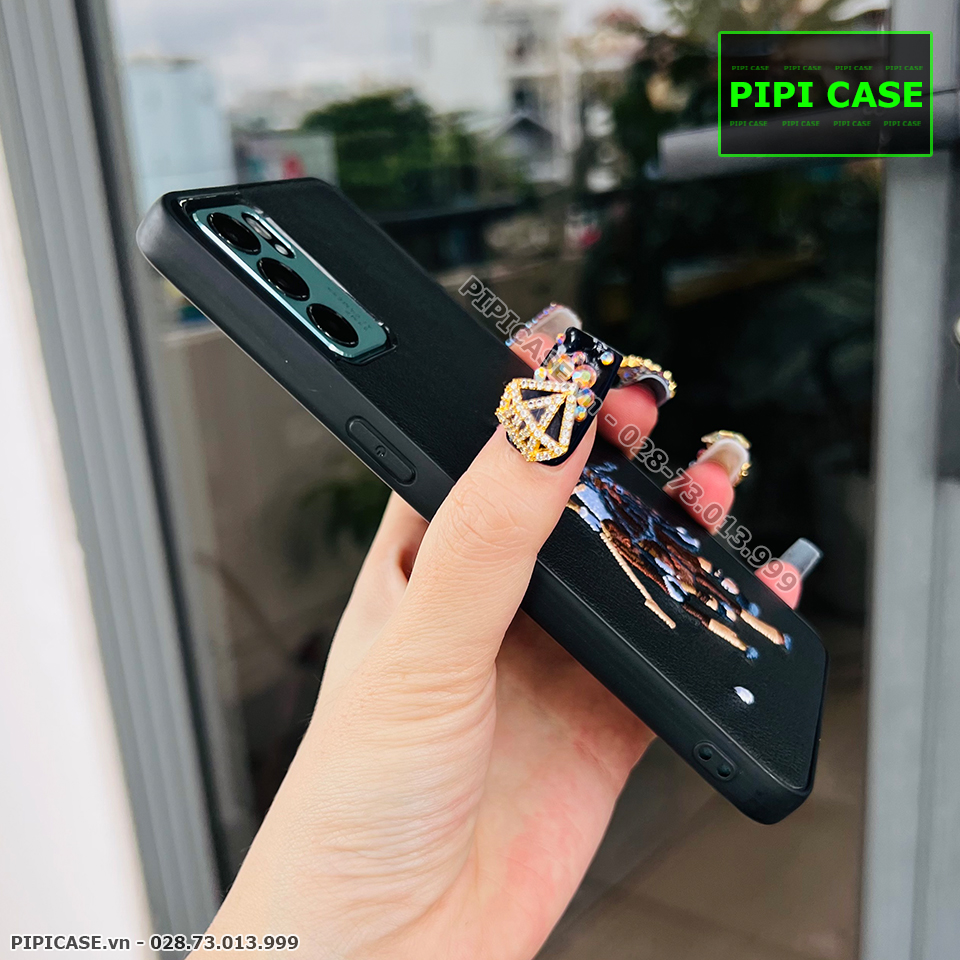 Ốp Lưng Oppo Reno 6 5G - Cohn - Đen