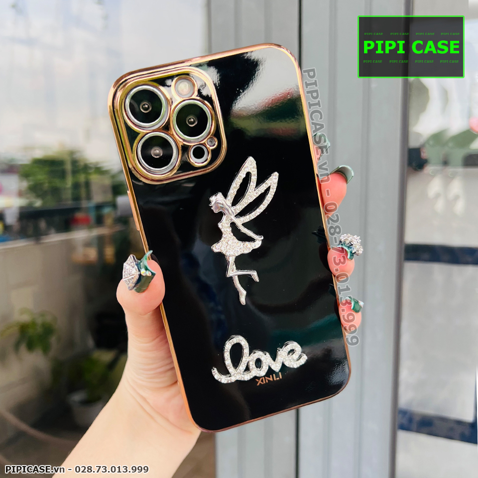 Ốp Lưng iPhone 13 Pro Max - Ellie - Đen