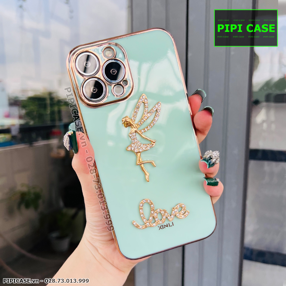 Ốp Lưng iPhone 13 Pro Max - Keva - Xanh Mint