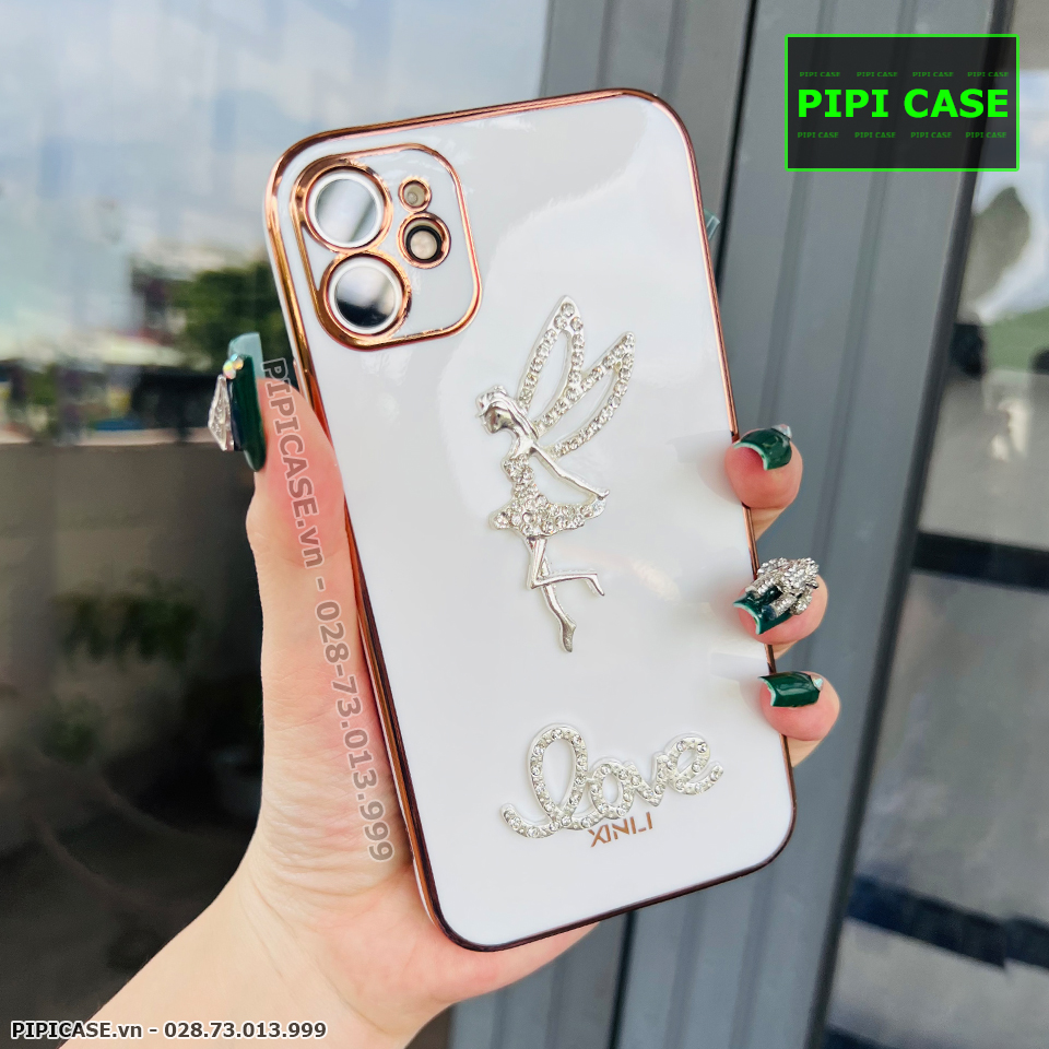 Ốp Lưng iPhone 12 - Ellie - Trắng