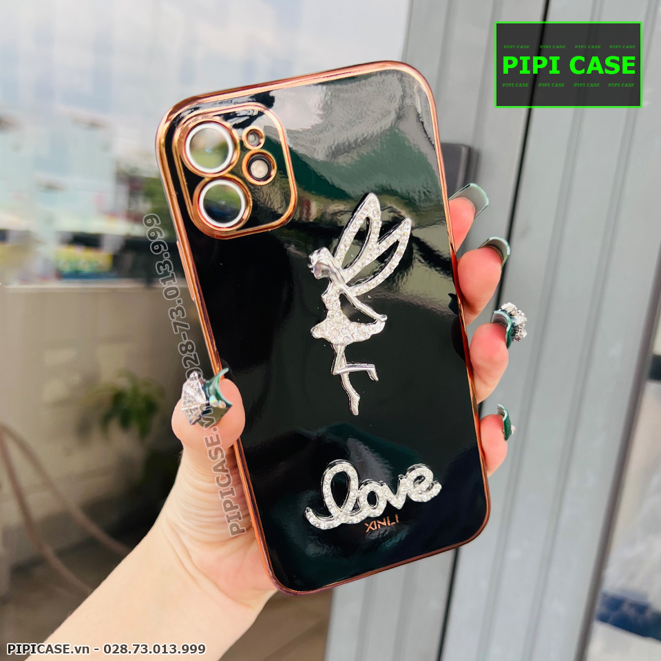 Ốp Lưng iPhone 12 - Ellie - Đen
