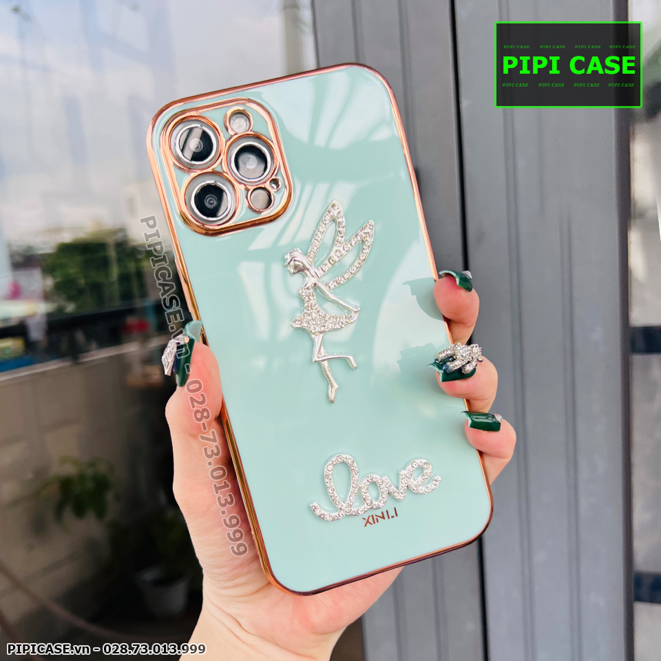 Ốp Lưng iPhone 12 Pro Max - Ellie - Xanh Mint