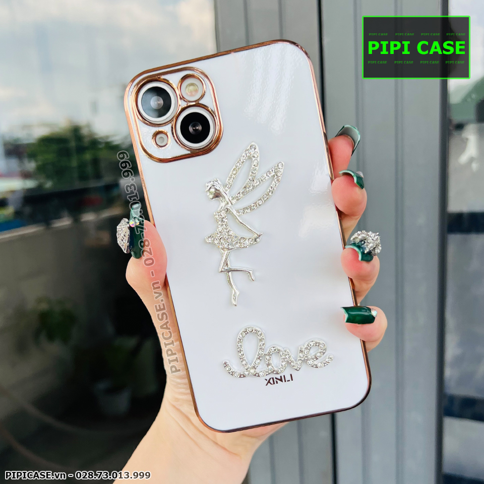 Ốp Lưng iPhone 13 - Ellie - Trắng