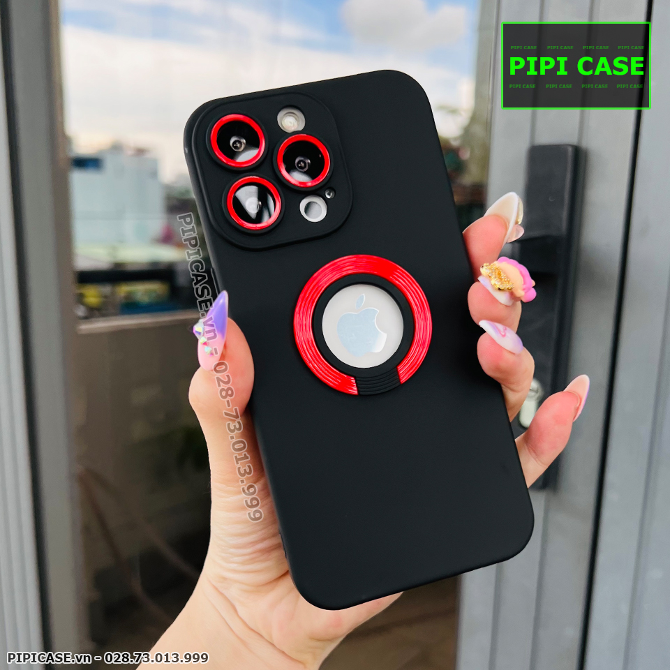 Ốp Lưng iPhone 13 Pro - Kino - Đỏ Đen