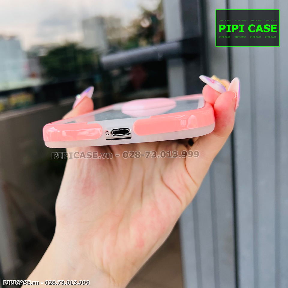 Ốp Lưng iPhone X / XS - Young Mi - Hồng